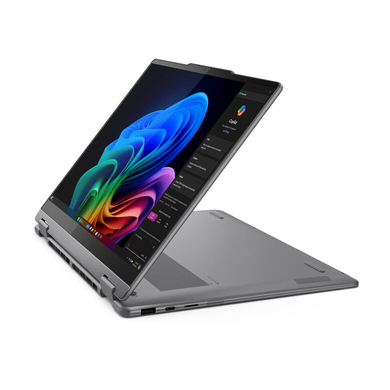 Lenovo Yoga 7 2-in-1 14ILL10 Copilot+ PC Intel Core Ultra 5 226V Ibrido (2 in 1) 35,6 cm (14") Touch screen WUXGA 16 GB 512 GB SSD Wi-Fi 7 (802.11be) Windows 11 Home Italiano Grigio