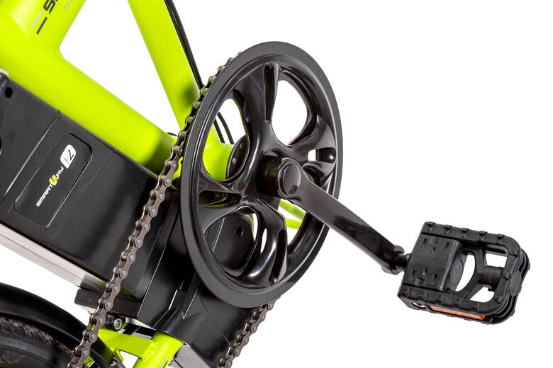 Smartway F2-L1S6-V bicicletta elettrica Verde Acciaio 50,8 cm (20") 22 kg Ioni di Litio