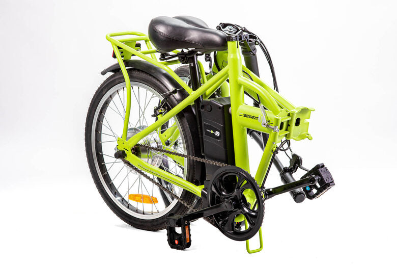 Smartway F2-L1S6-V bicicletta elettrica Verde Acciaio 50,8 cm (20") 22 kg Ioni di Litio