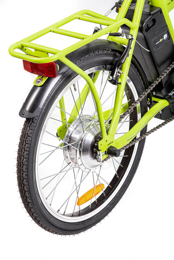 Smartway F2-L1S6-V bicicletta elettrica Verde Acciaio 50,8 cm (20") 22 kg Ioni di Litio