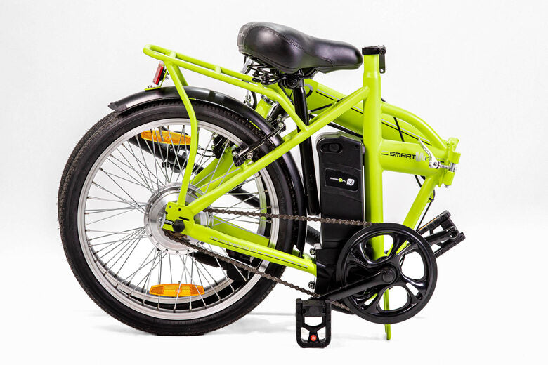 Smartway F2-L1S6-V bicicletta elettrica Verde Acciaio 50,8 cm (20") 22 kg Ioni di Litio