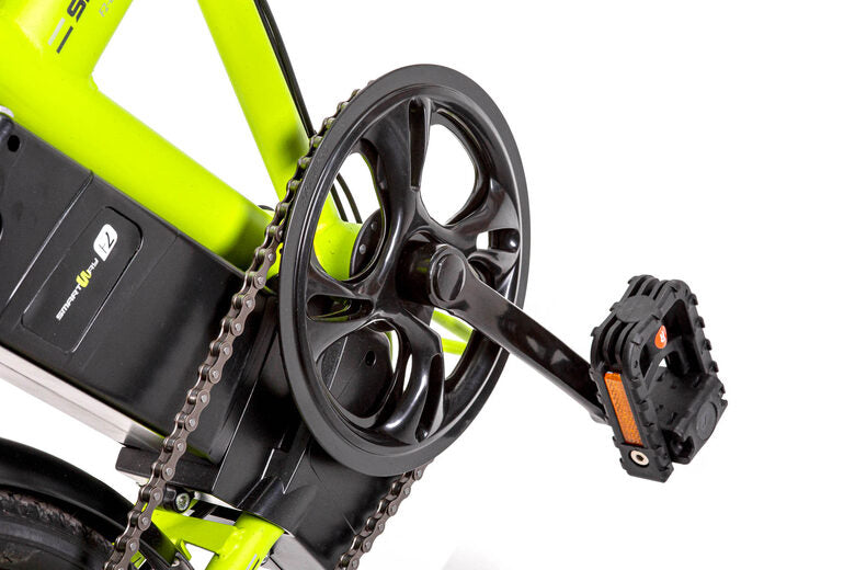 Smartway F2-L1S6-V bicicletta elettrica Verde Acciaio 50,8 cm (20") 22 kg Ioni di Litio