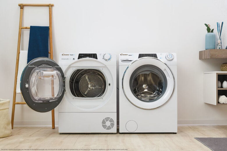 Candy RapidÓ ROE H10A2TCEX-S asciugatrice Libera installazione Caricamento frontale 10 kg A++ Bianco
