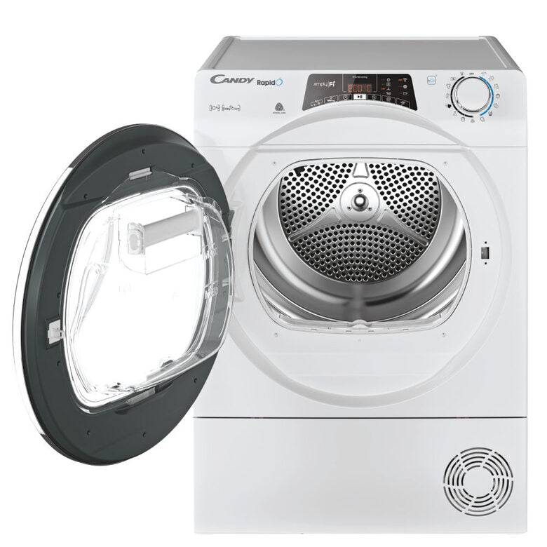 Candy RapidÓ ROE H10A2TCEX-S asciugatrice Libera installazione Caricamento frontale 10 kg A++ Bianco
