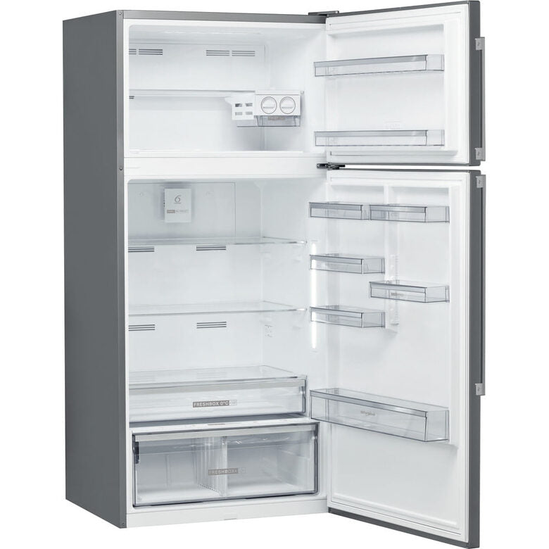 Whirlpool W84TE 72 X 2 frigorifero con congelatore Libera installazione 587 L E Acciaio inossidabile