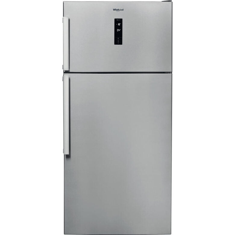 Whirlpool W84TE 72 X 2 frigorifero con congelatore Libera installazione 587 L E Acciaio inossidabile