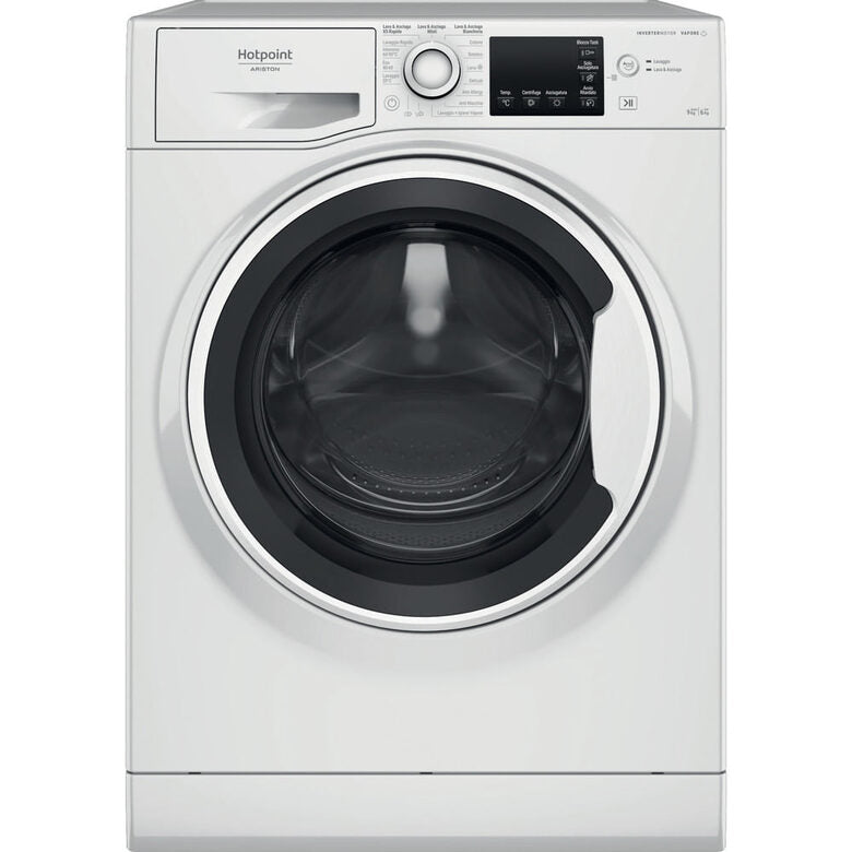 Hotpoint Ariston NDBR 984469 WA IT Lavasciuga A Libera Installazione 9/6 Kg, 1400 Giri, Classe C, Bianco