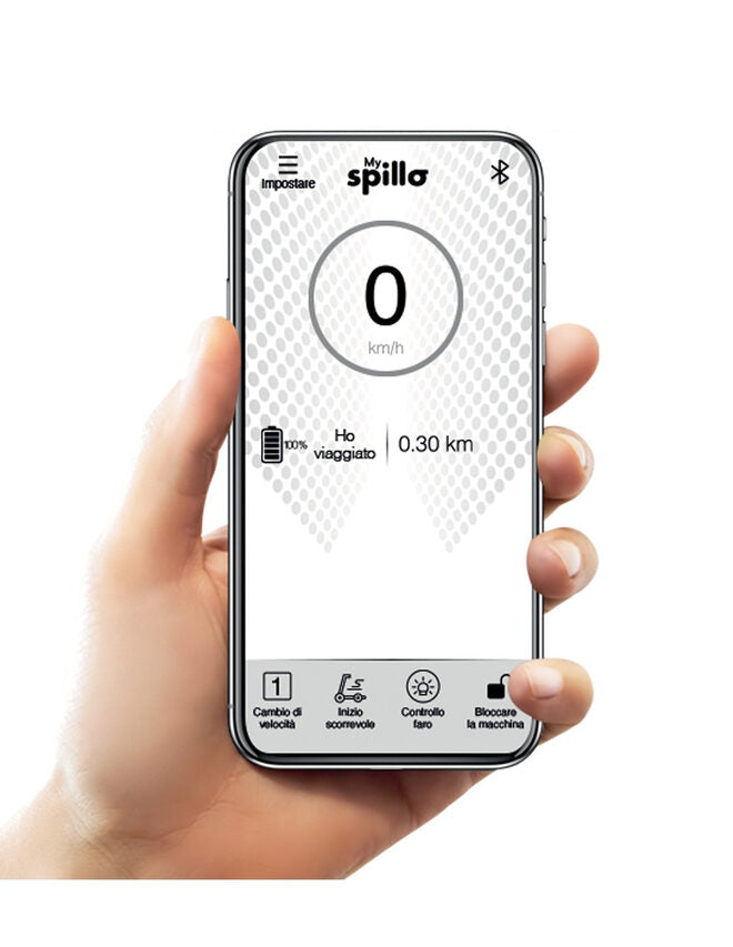 Icon.e Spillo Pro 20 km/h Argento