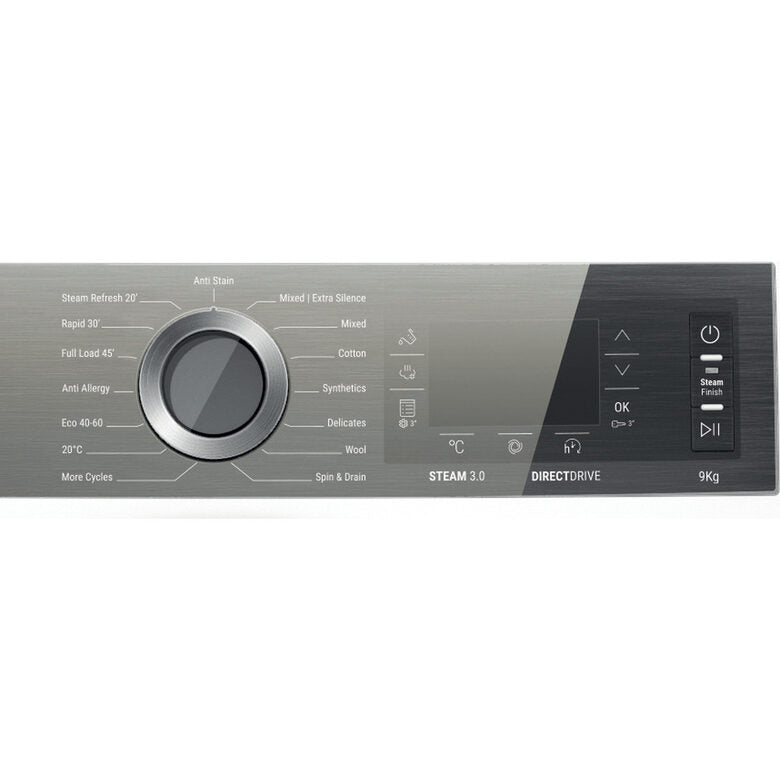 Hotpoint H7 W945WB IT lavatrice Caricamento frontale 9 kg 1400 Giri/min B Bianco