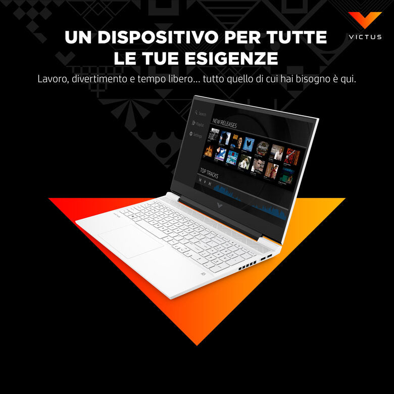 Victus by HP 16-e0021nl AMD Ryzen™ 5 5600H Computer portatile 40,9 cm (16.1") Full HD 16 GB DDR4-SDRAM 512 GB SSD NVIDIA GeForce RTX 3050 Wi-Fi 6 (802.11ax) Windows 11 Home Nero