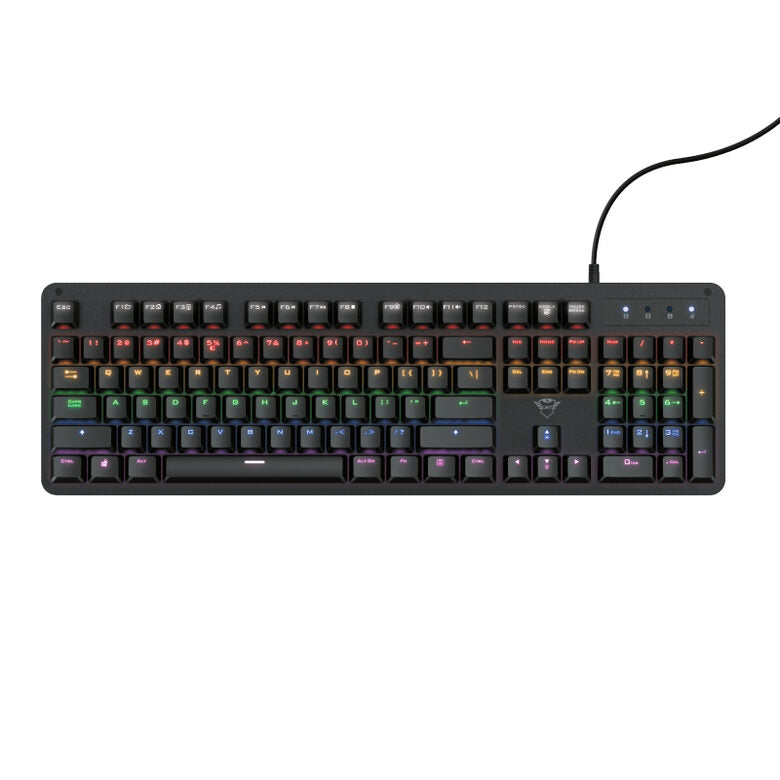 Trust GXT 863 Mazz tastiera USB QWERTY Italiano Nero