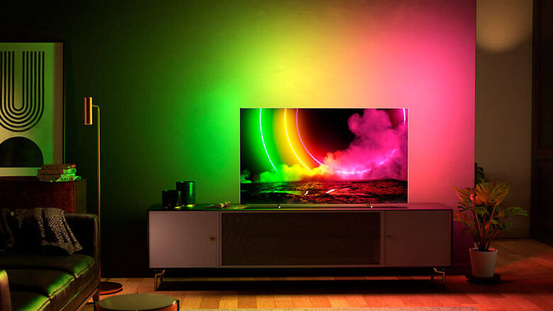 Philips 48OLED806/12 TV 121,9 cm (48") 4K Ultra HD Smart TV Wi-Fi Metallico