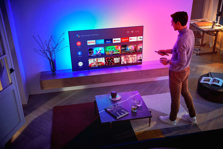 Philips 48OLED806/12 TV 121,9 cm (48") 4K Ultra HD Smart TV Wi-Fi Metallico