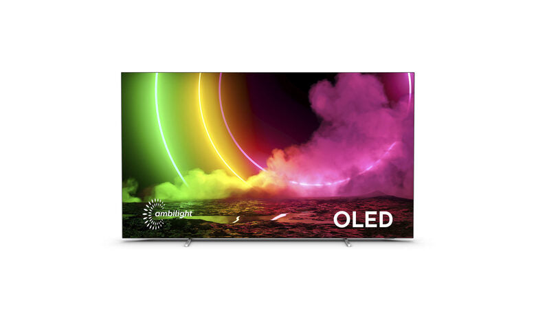 Philips 48OLED806/12 TV 121,9 cm (48") 4K Ultra HD Smart TV Wi-Fi Metallico