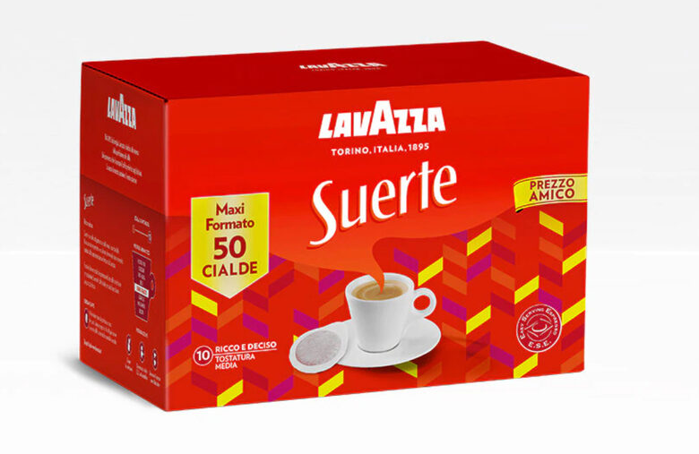 Lavazza Suerte Cialde caffè Tostatura media 50 pz