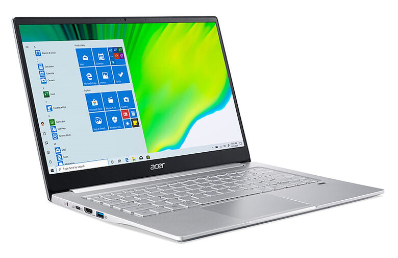 Acer Swift 3 SF314-42-R1CX Computer portatile 35,6 cm (14") Full HD AMD Ryzen 3 8 GB DDR4-SDRAM 512 GB SSD Wi-Fi 6 (802.11ax) Windows 10 Home Argento