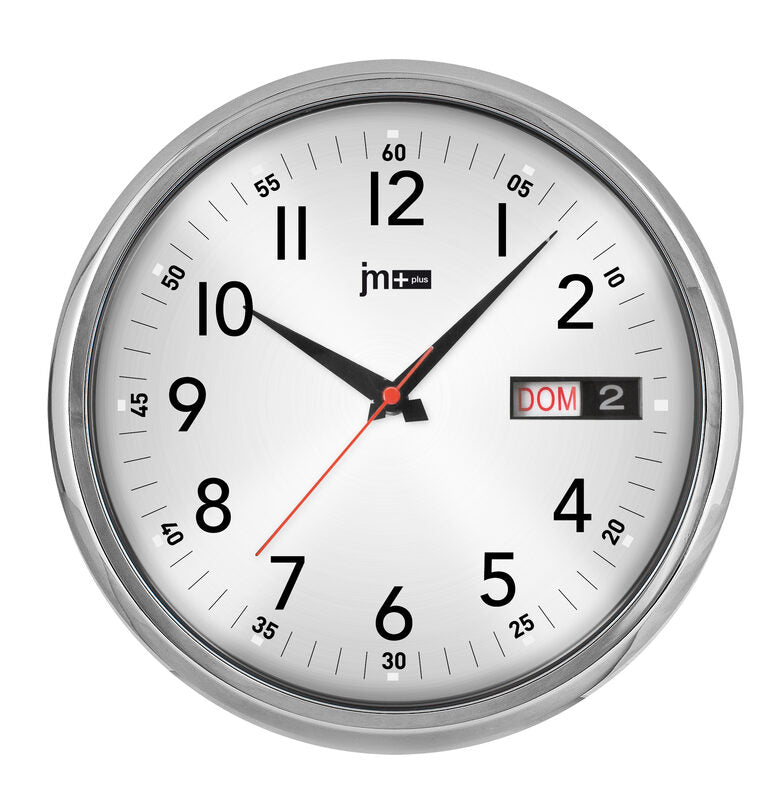 Lowell Justaminute 14598C orologio da parete Orologio da parete in quarzo Rotondo Cromo
