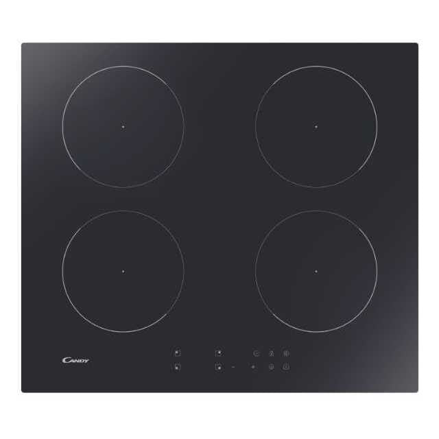 Candy CI642CTT/E1 Nero Da incasso 59 cm Piano cottura a induzione 4 Fornello(i)