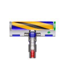 Dyson V15 Detect Absolute Extra Acciaio inossidabile, Giallo Senza sacchetto