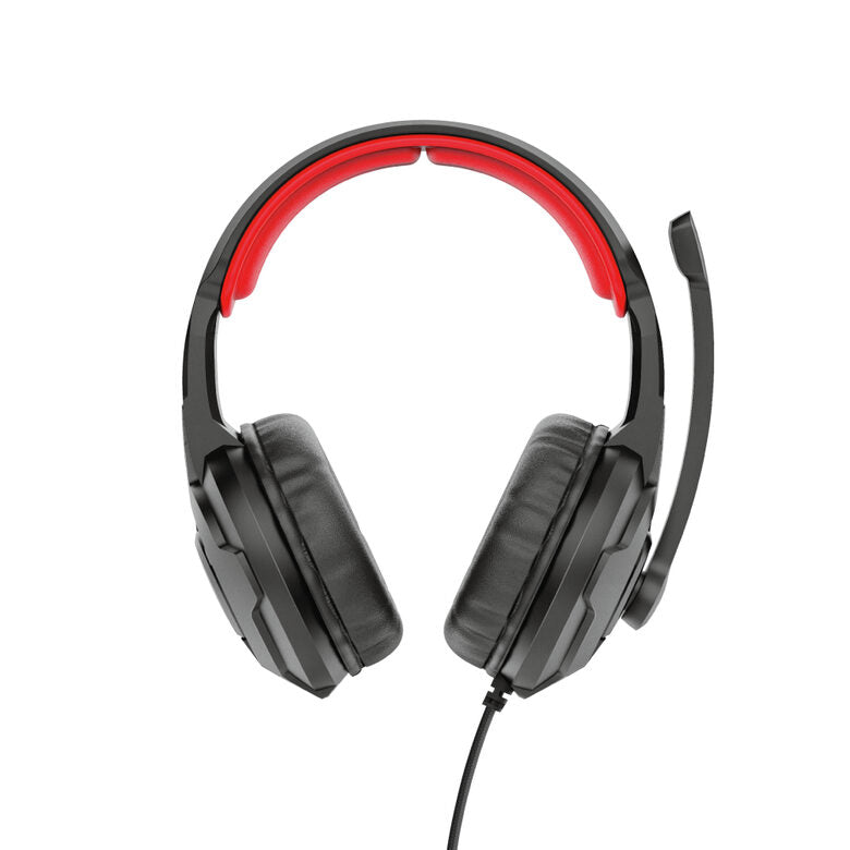 Trust GXT 411 Radius Auricolare Cablato A Padiglione Giocare Nero, Rosso