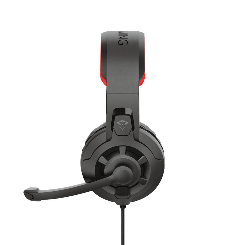 Trust GXT 411 Radius Auricolare Cablato A Padiglione Giocare Nero, Rosso
