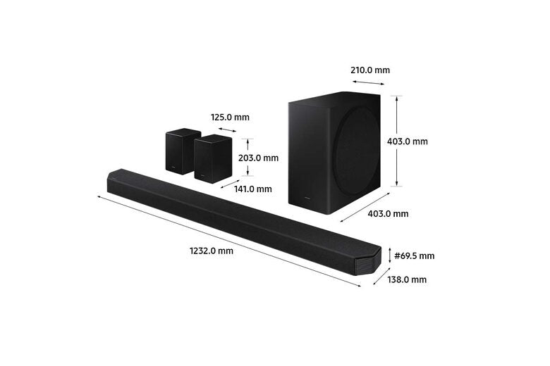 Samsung HW-Q950A Nero 11.1.4 canali 47 W