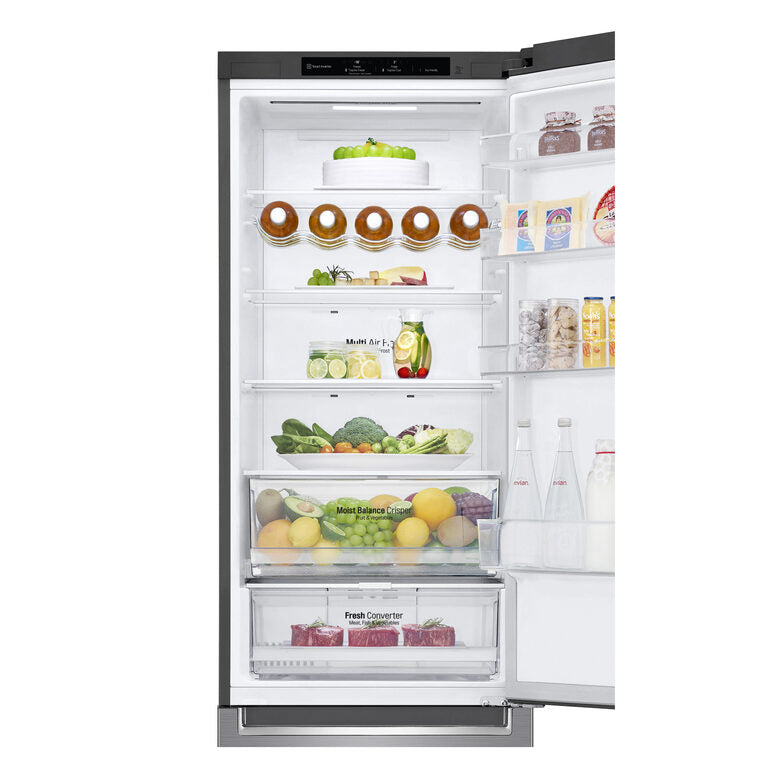 LG GBB62PZGGN frigorifero con congelatore Libera installazione 384 L D Acciaio inossidabile