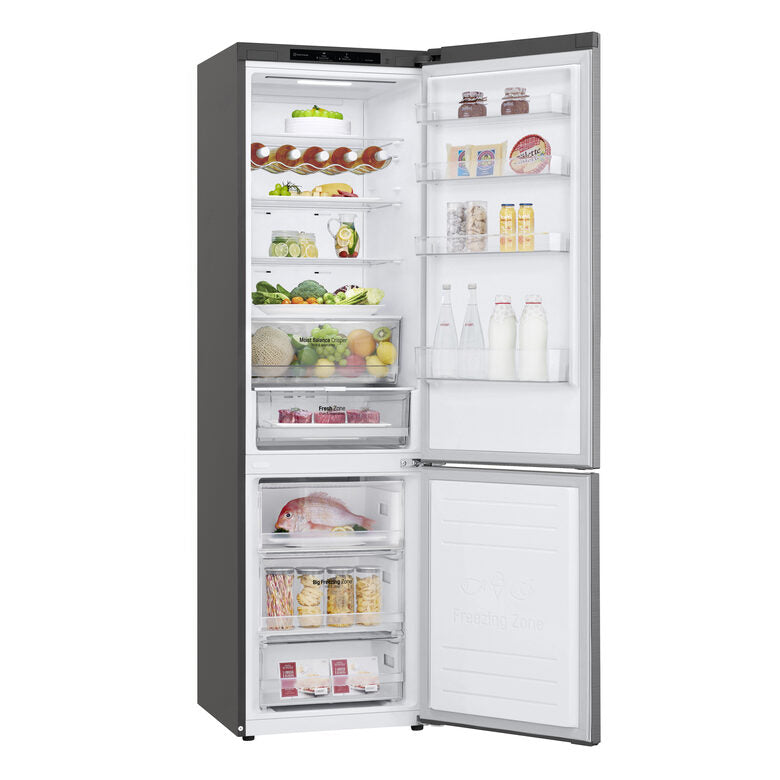 LG GBB62PZGGN frigorifero con congelatore Libera installazione 384 L D Acciaio inossidabile
