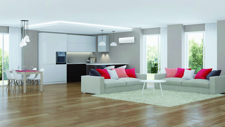Mitsubishi Electric MSZ-HR50VF condizionatore fisso Condizionatore unità esterna Bianco