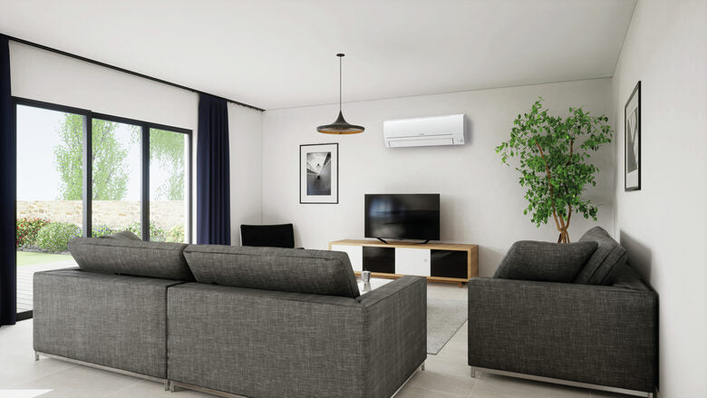 Mitsubishi Electric MSZ-HR50VF condizionatore fisso Condizionatore unità esterna Bianco