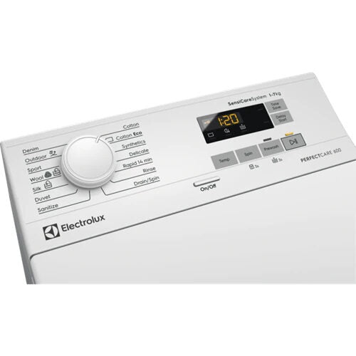 Electrolux EW6T562L lavatrice Caricamento dall'alto 6 kg 1151 Giri/min D Bianco
