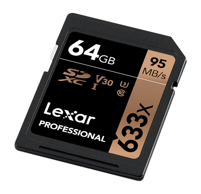 Lexar Professional 633x SDHC/SDXC UHS-I Cards memoria flash 64 GB Classe 10