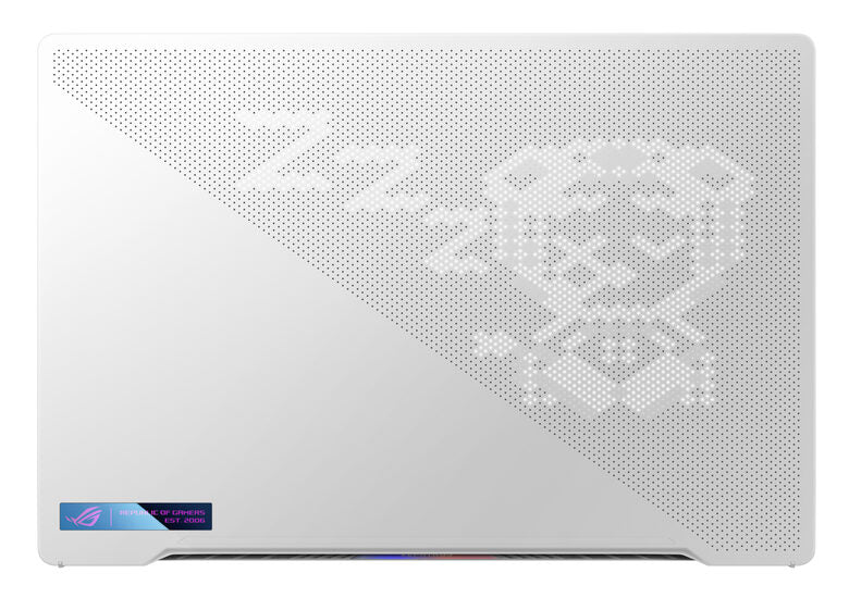 ASUS ROG Zephyrus G14 GA401QM-HZ173T Computer portatile 35,6 cm (14") Full HD AMD Ryzen 7 16 GB DDR4-SDRAM 512 GB SSD NVIDIA GeForce RTX 3060 Wi-Fi 6 (802.11ax) Windows 10 Home Bianco