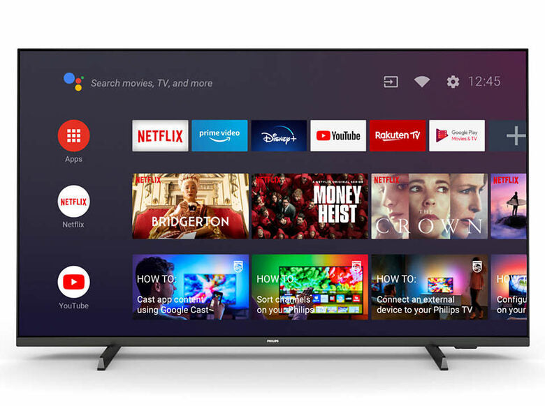 Philips 50PUS7406 Televisione Smart TV 50 Pollici Led 4K Ultra Hd Wi-fi Nero