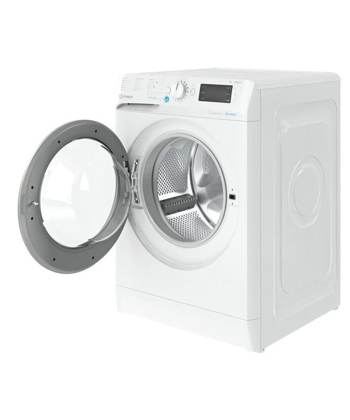 Indesit BWE 81285X WS IT lavatrice Caricamento frontale 8 kg 1200 Giri/min B Bianco