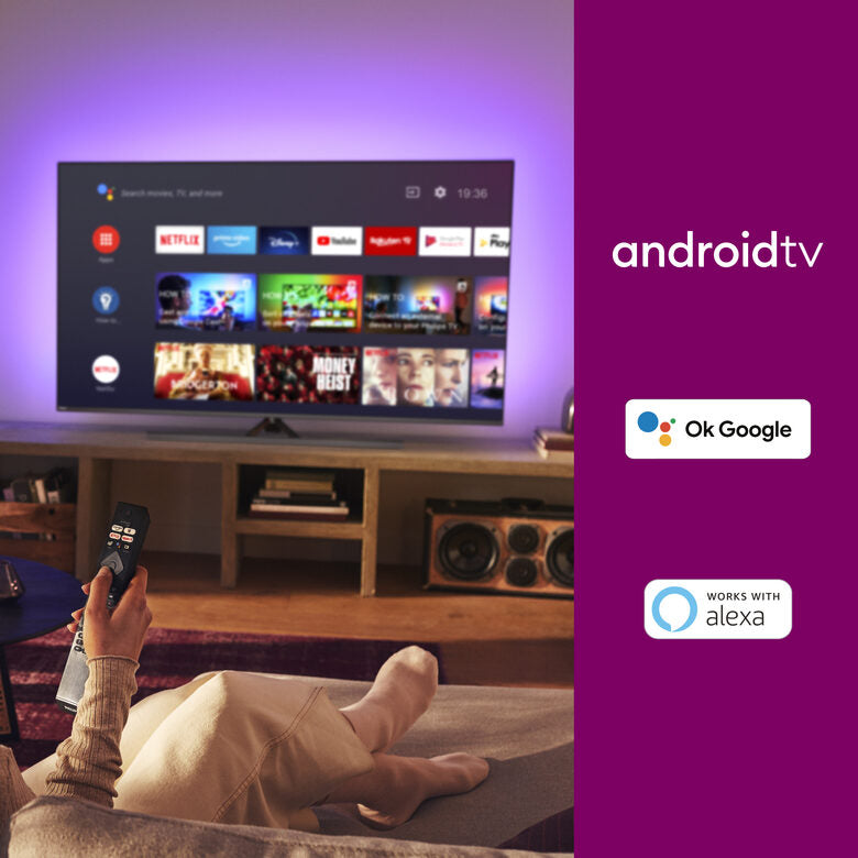 Philips Performance 50PUS8556/12 TV 127 cm (50") 4K Ultra HD Smart TV Wi-Fi Nero