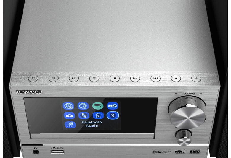 Kenwood M-7000S Mini impianto audio domestico 30 W Argento
