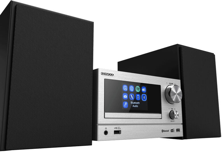 Kenwood M-7000S Mini impianto audio domestico 30 W Argento