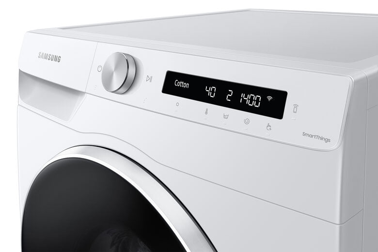 Samsung WD12T504DWW lavasciuga Libera installazione Caricamento frontale Bianco F