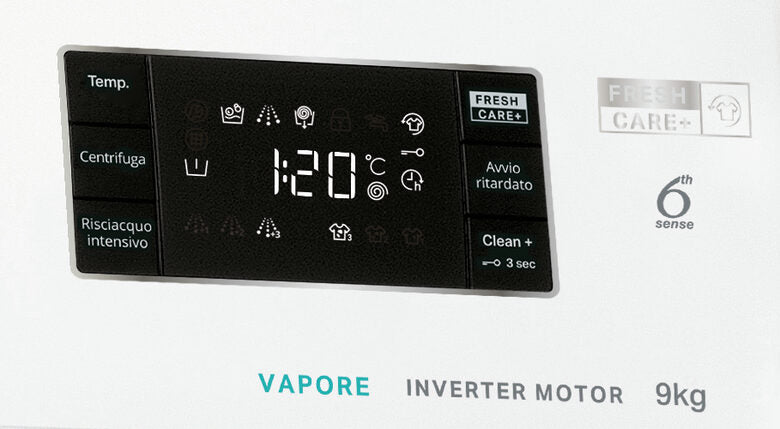 Whirlpool FFB R8529 BSV IT lavatrice Caricamento frontale 9 kg 1200 Giri/min B Bianco
