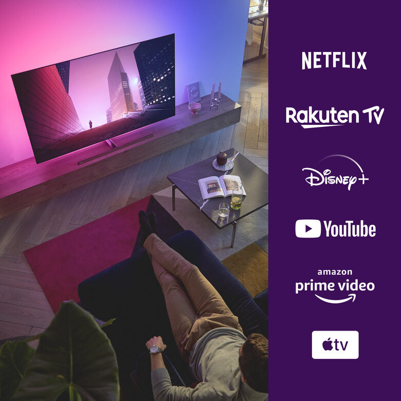 Philips 55OLED856/12 TV 139,7 cm (55") 4K Ultra HD Smart TV Wi-Fi Grigio