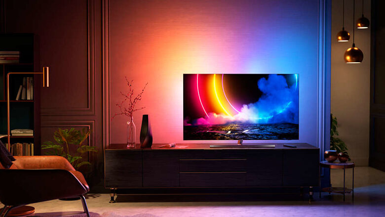 Philips 55OLED856/12 TV 139,7 cm (55") 4K Ultra HD Smart TV Wi-Fi Grigio