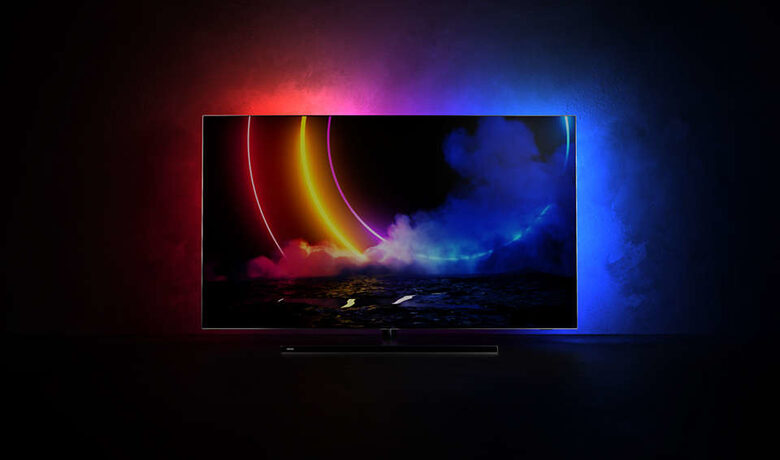 Philips 55OLED856/12 TV 139,7 cm (55") 4K Ultra HD Smart TV Wi-Fi Grigio