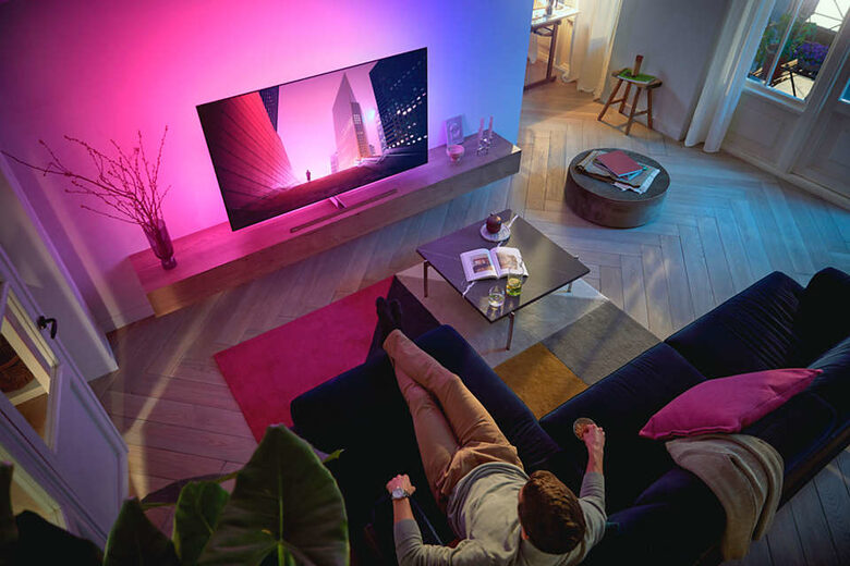 Philips 55OLED856/12 TV 139,7 cm (55") 4K Ultra HD Smart TV Wi-Fi Grigio