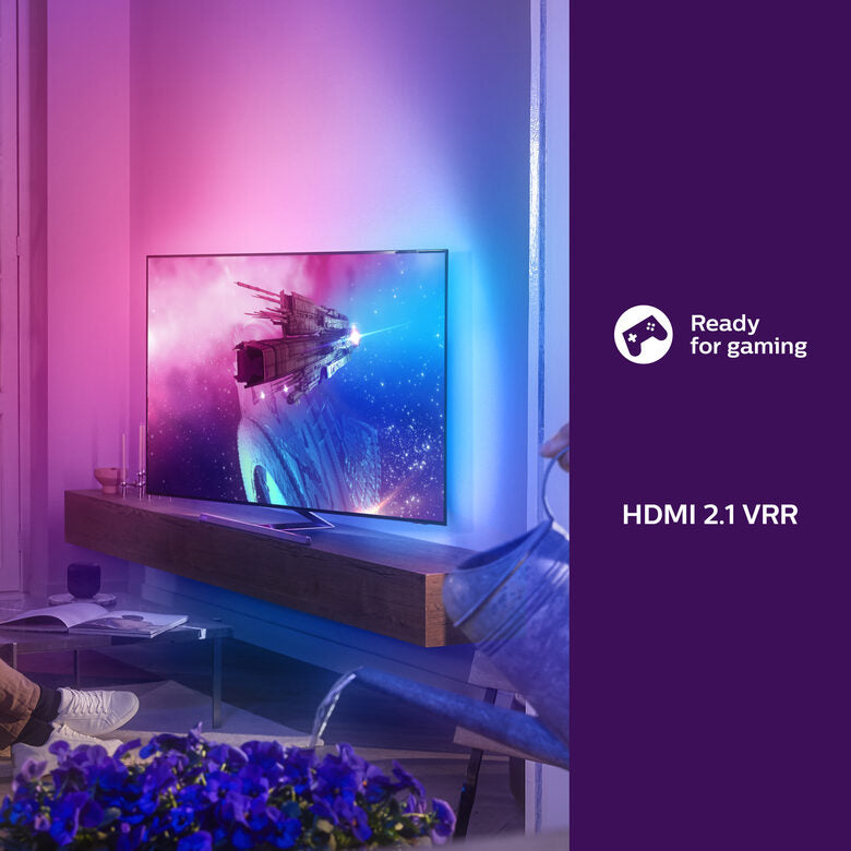 Philips 55OLED856/12 TV 139,7 cm (55") 4K Ultra HD Smart TV Wi-Fi Grigio