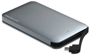 Mediacom MD-S404 contenitore di unità di archiviazione Box esterno HDD Alluminio 2.5"