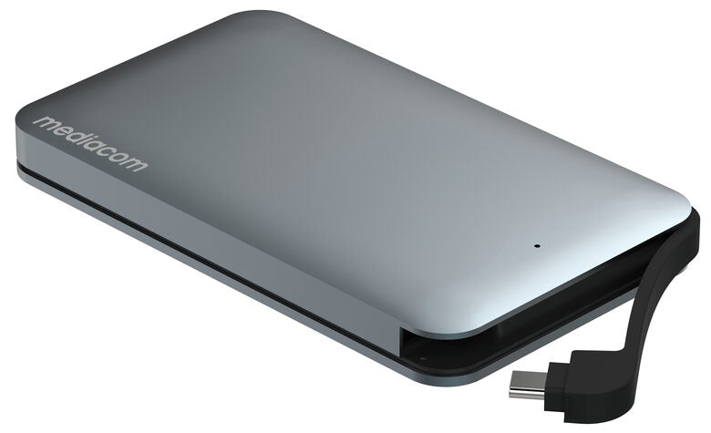Mediacom MD-S404 contenitore di unità di archiviazione Box esterno HDD Alluminio 2.5"