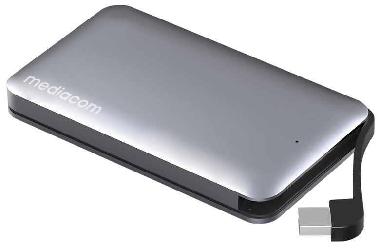 Mediacom M-HDSB3AS contenitore di unità di archiviazione Box esterno HDD Grigio 2.5"