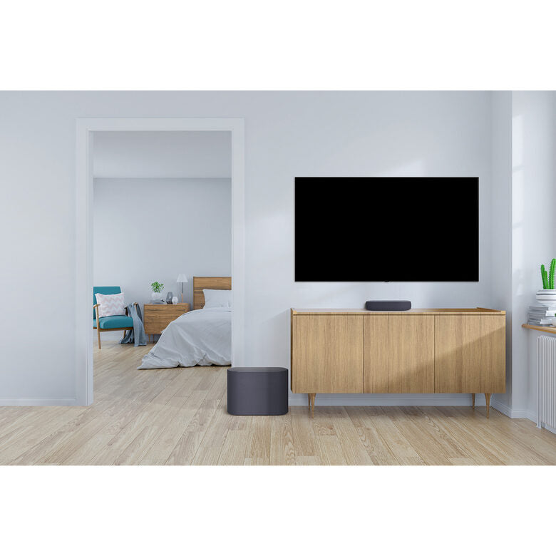 LG Eclair QP5 Soundbar compatta 320W 3.1.2 canali Dolby Atmos DTS:X - Nera