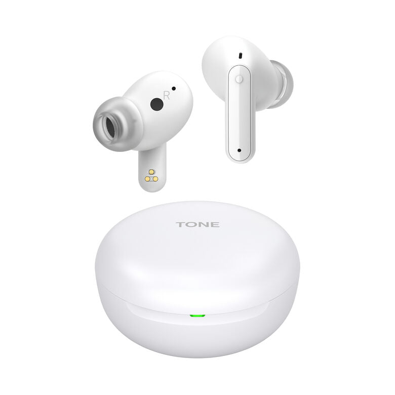 LG TONE Free FP5 - Cuffie True Wireless Bluetooth con ANC (Bianco)